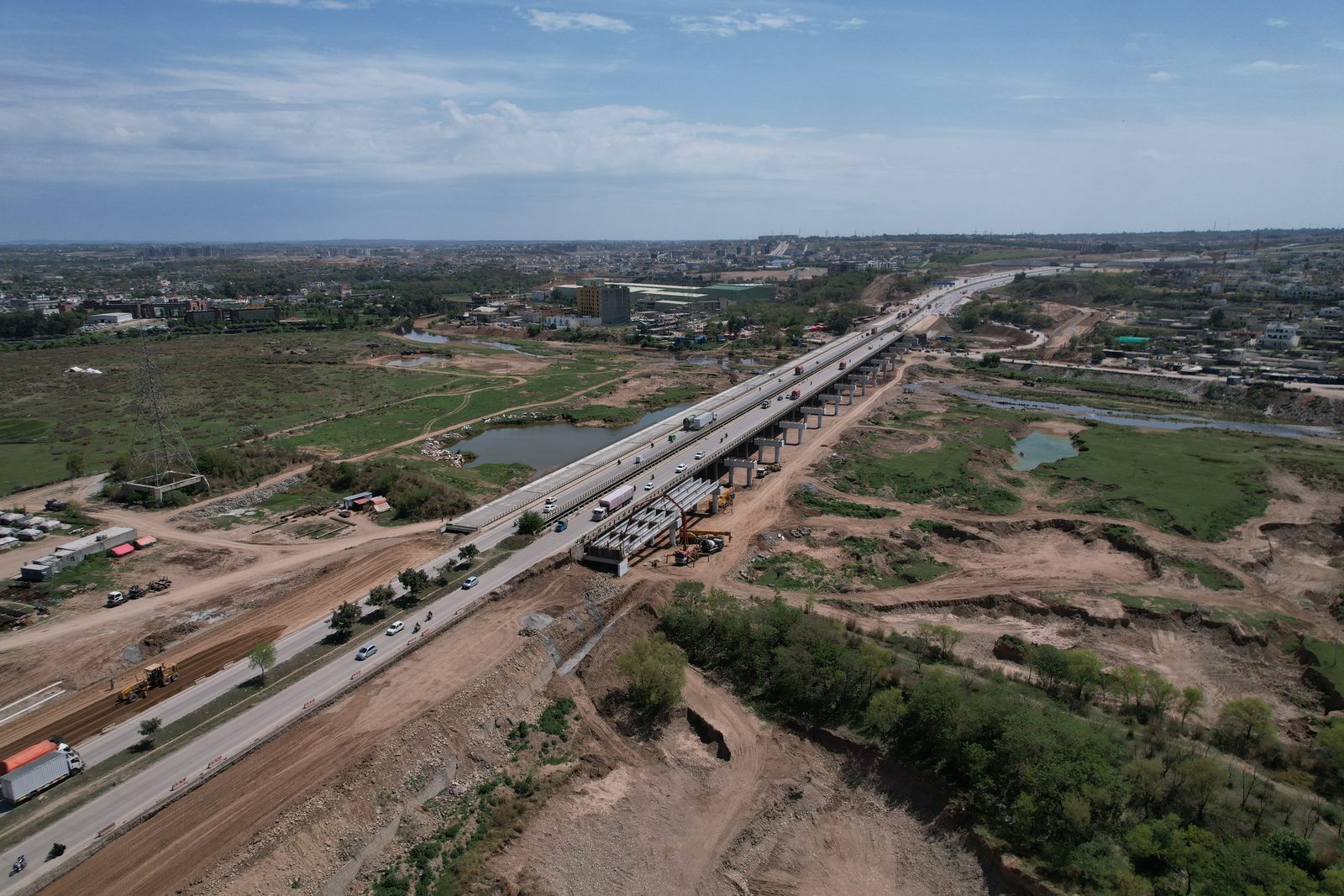 Kaak bridges, Islamabad Expressway